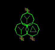 星形-星形-三角形连接三相变压器电气符号